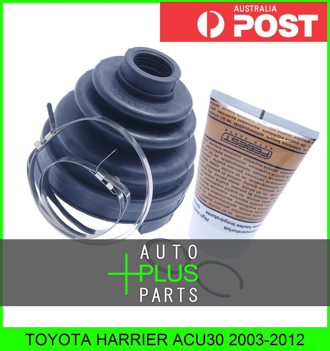 Fits TOYOTA HARRIER ACU30 Boot Inner Cv Joint Kit 88.5X96X25