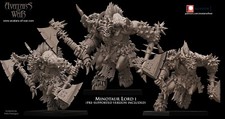 Avatare des Krieges Legendäre Helden - Minotaurus Lord Warriors Zorn Wut Chaos Biest
