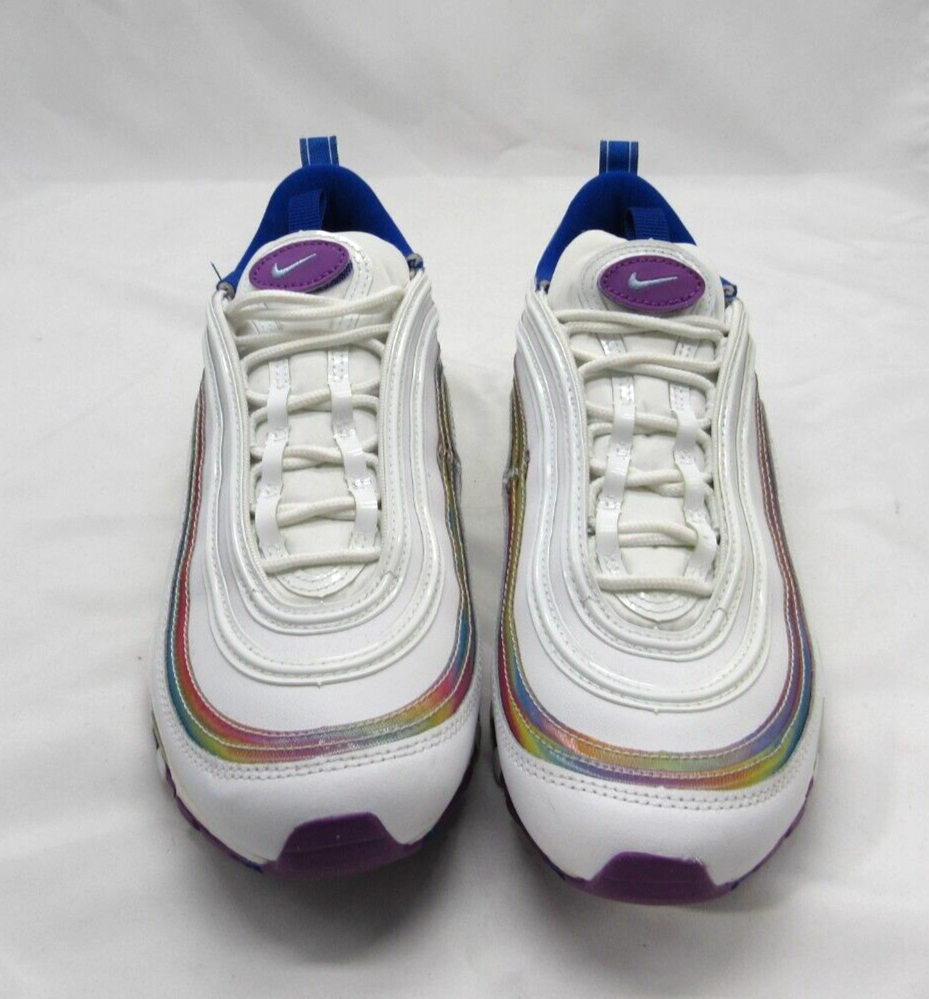 Nike Air Max 97 SE Easter Iridescent Rainbow CW2456-100 Size 7.5