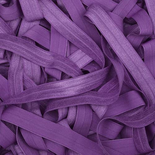 Fold Over Elastic 70+ Colours FOE 15mm (5/8") Soft Baby Headband Hair Bow Tie - Picture 24 of 61