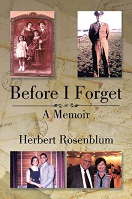 Rosenblum - Before I Forget A Memoir - Neues Taschenbuch oder Softback - J555z
