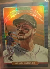 NOLAN ARENADO🔥⚾MINT ORANGE HOLO RETAIL ONLY📈🌟2020 DONRUSS DIAMOND KINGS #29🐦