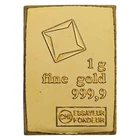 1 gram Gold Valcambi Bar .9999 Fine