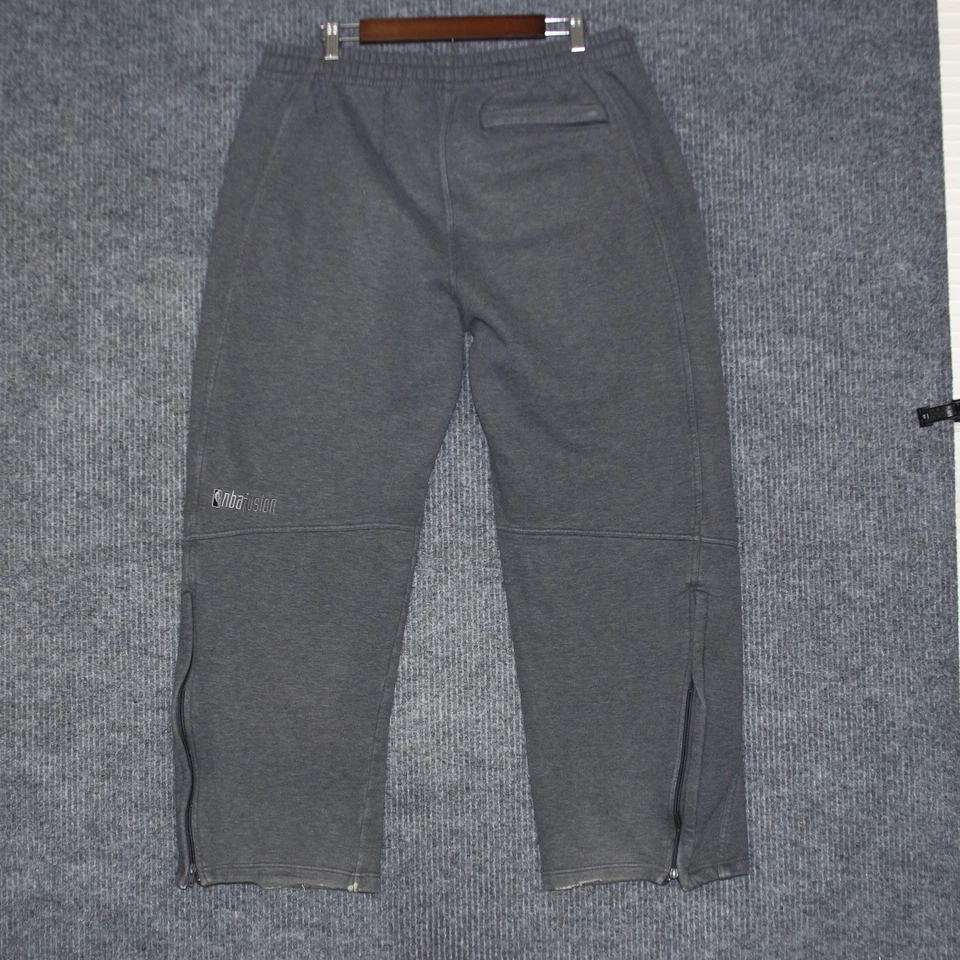 Pantalones deportivos de colección Reebok NBA Fusion Boston Celtics para hombre L gris trébol logotipo Foto 4 de 4