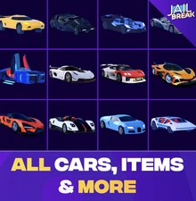 ALL JAILBREAK ITEMS | ROBLOX|  Clean Cars | Cheap & Fast Delivery