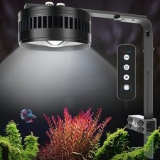Aquarium Clip-On Stream Light with Controller, LED Fish Tank Light with 3 Mod...
