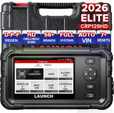 2026 LAUNCH CRP129HD Heavy Duty Truck Scanner All System Diesel Diagnostic Tool