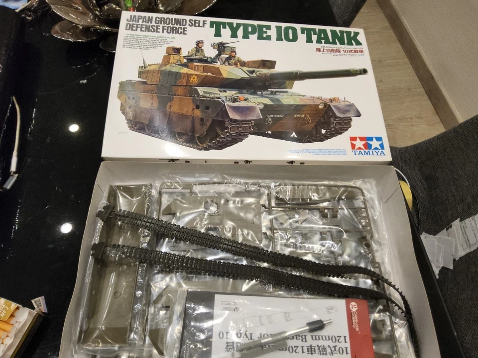 TAMIYA 35329 MAQUETTE MILITAIRE JAPAN GROUND SELF DEFENSE FORCE TYPE 10 TANK 1/3 - Photo 3/4
