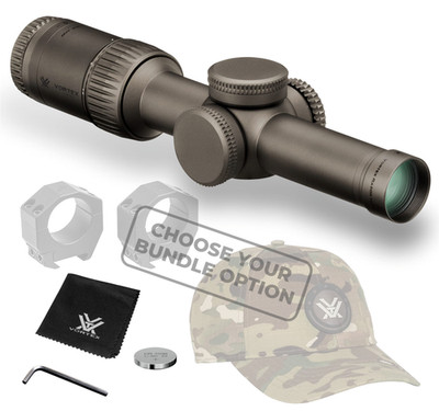 Vortex Optics Razor HD Gen II-E 1-6x24 JM-1 BDC Riflescope with Rings