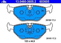 ATE BremsbeläGe BremsklöTze Brake Pads Rear Hinterachse FüR BMW E36 E46 Z3 Z4