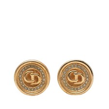 Dior CD logo Earring Women 【Used】