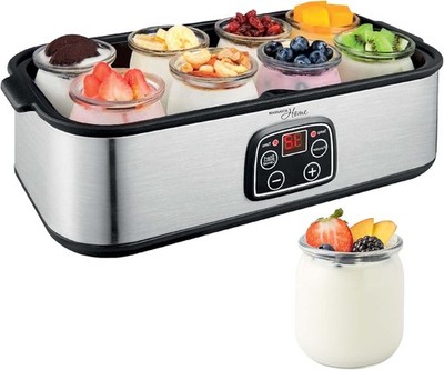 Series MAGNAVOX HOME Ultimate Probiotic Yogurt Maker W/ Adjustable Time & Temp