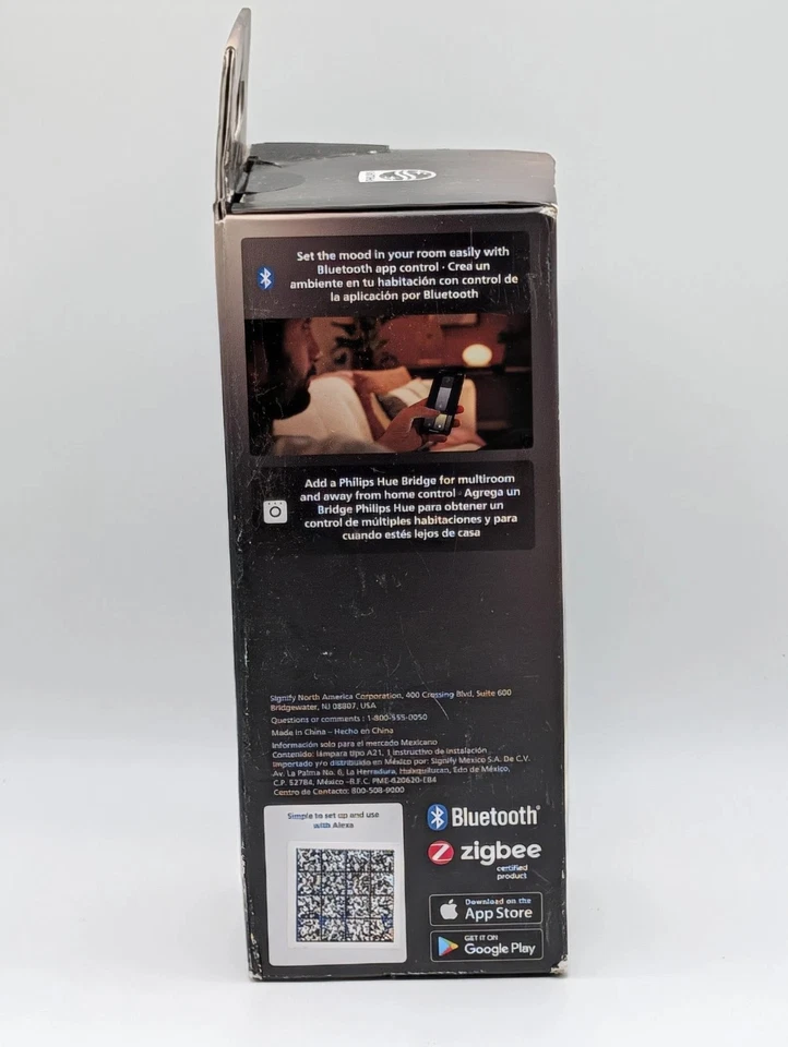 Philips Hue 100W (1600 Lumen) E26 A21 Smart LED Light Bulb Soft White 557801 - Image 2 of 4