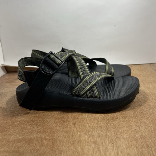 Chaco Z/1 Classic Mens Size 7 Beach Walking Breathable Sandals Green Black