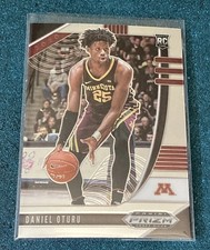 2020-21 Panini Prizm Draft Picks Daniel Oturu #33 Base RC Rookie LA Clippers