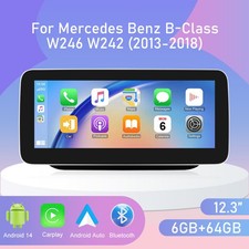 Mercedes B-Klasse W246 12.3" 6+64GB Android Auto CarPlay Radio Navi System Mercedes B-Klasse W246 12.3" 6+64GB Android Auto CarPlay Radio Navi System