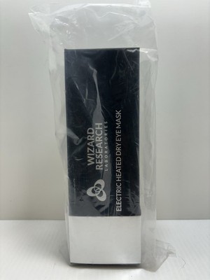 Electric Heated Dry Eye Mask by Wizard Research - Black
