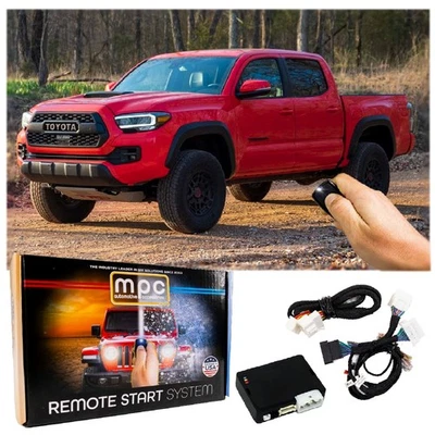 MPC Remote Start For Toyota Tacoma 2016-2023 || Plug and Play || Key Ignition Only