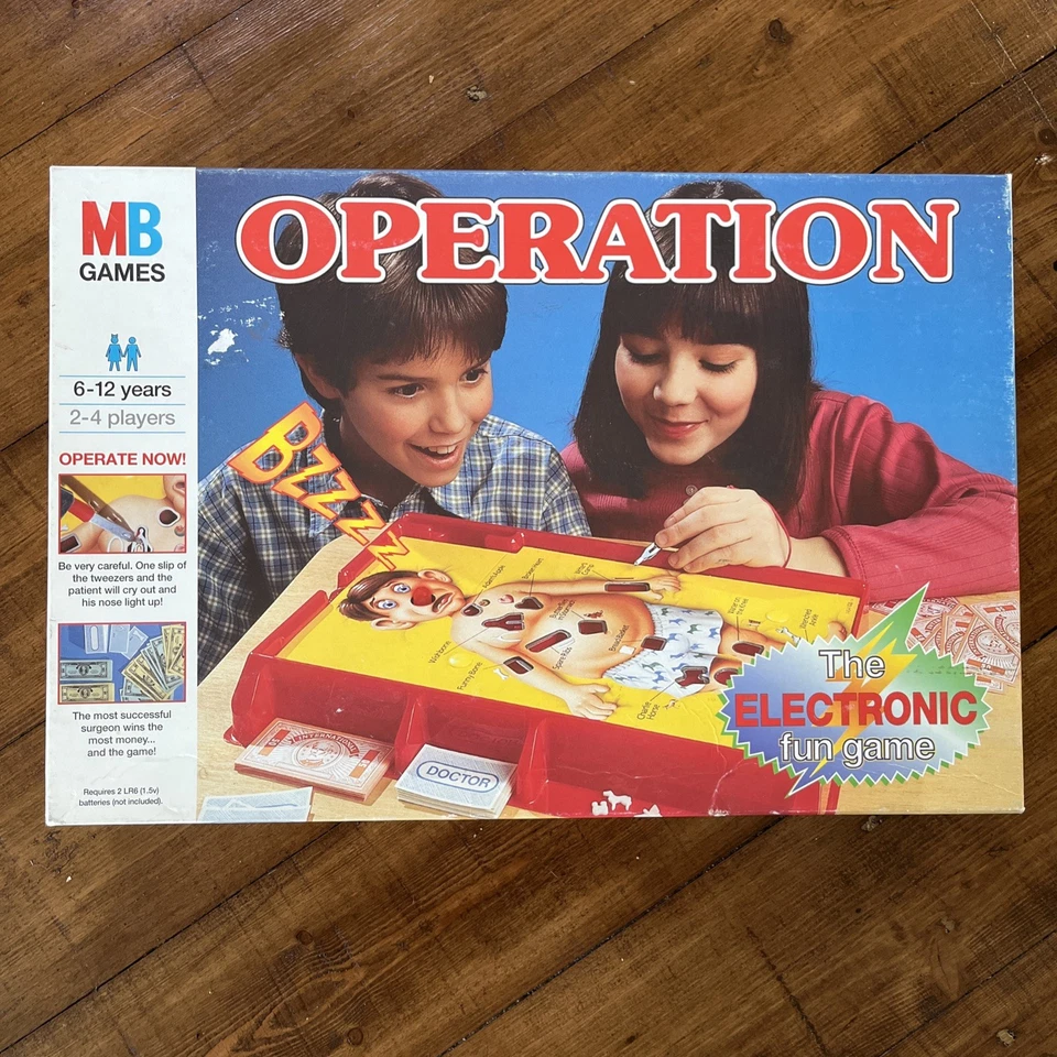 Operation Vintage Board Game by MB Games complete 1996 version - Image 2 of 4