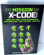 Mission X-Code Board Game Work As A Team Hack The Code Pre Owned