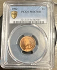 PCGS MS63RB 1902 Indian Head Small Cent Bronze Phila Business Strike #56582985