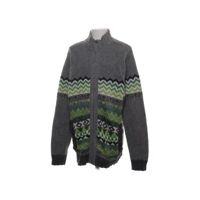 Catimini, Strickjacke, Jungen, Größe: 164, Grau/Grün/Weiß/Schwarz, Chevron #ZBy