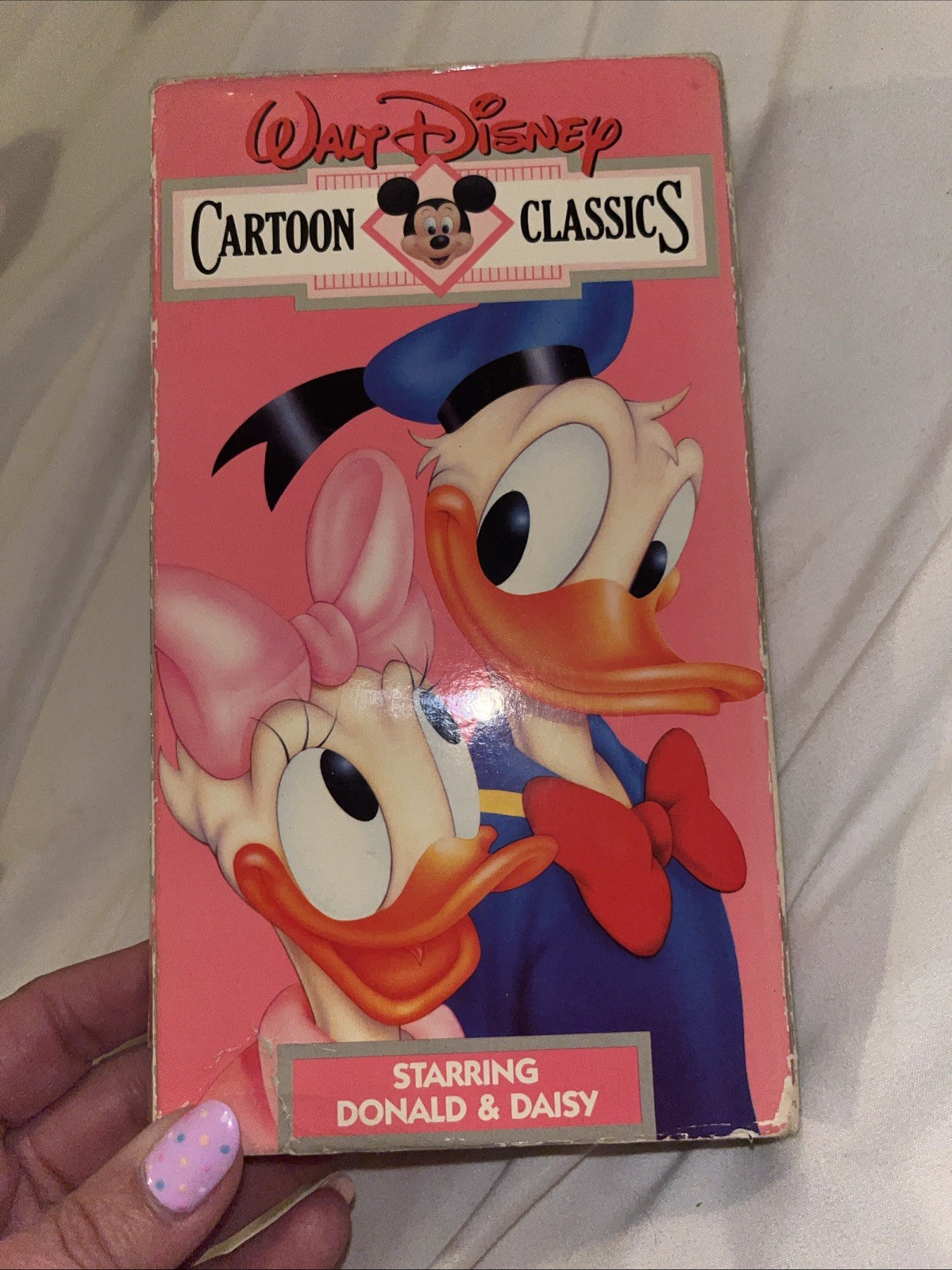 Walt Disney's Cartoon Classics Starring Donald & Daisy Vol. 7 VHS Rare ...