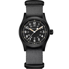 *BRAND NEW* Hamilton Khaki Field Mechanical Black Dial Men's Watch H69409930
