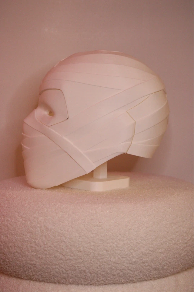 MOON KNIGHT 3d Máscara Impresa Extraíble Ojo Máscara Facial Cosplay Disfraz Accesorio Foto 3 de 4