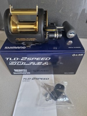 SHIMANO TLD 50 II LRSA 50ILRSA 2-GANG MULTIPLIKATORROLLE. RECHTSAUFZUG   NEU  