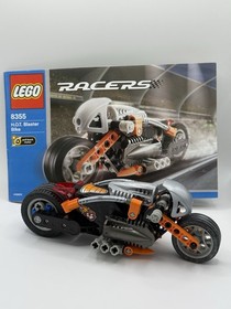 LEGO Racers H.O.T. Blaster Bike Set 8355 100% Complete 1730