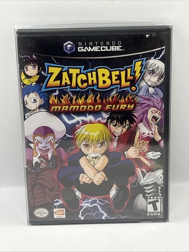 Zatch Bell Mamodo Fury (Nintendo GameCube, 2006)-NO MANUAL-TESTED WORKS