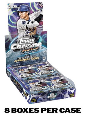 2025 Topps Cosmic Chrome Baseball Hobby Box Sealed Case | eBay
