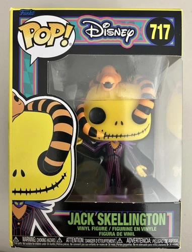 Funko Pop! Vinyl: Disney - Jack Skellington (Black Light) -  (Exclusive) #717