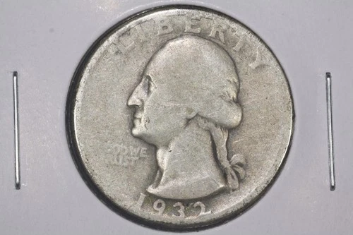 1932-D Key Date Washington Quarter, Good