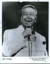 1995 Press Photo Singer Mel Torme - pip12793