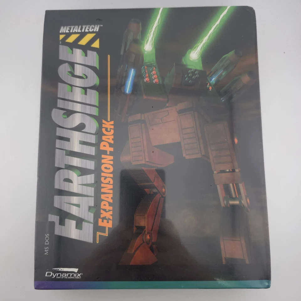 Metaltech: Earthsiege - Expansion Pack, 1995, Big Box, New & Sealed - Image 2 of 4