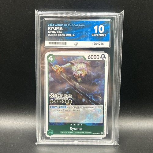 Ryuma (Judge Pack Vol. 4) graded ACE 10 for sale on eBay