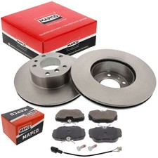 MAPCO 2 BREMSSCHEIBEN Ø260mm + BREMSBELÄGE SATZ VORDERACHSE passend für BMW 3