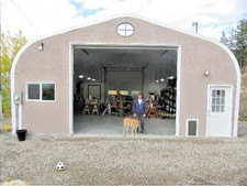 32x50x18 Engineered Steel Building Kit | DuroSPAN Clear-Span Arch Open DIY Ends