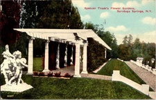 Saratoga Springs New York NY : GARDEN SCENE d/13 AV4579