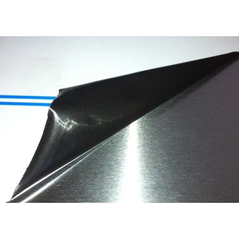 Tôle Aluminium brut Lisse 1050A - Filmée 1 Face - 300x200x3mm - Qualité Pro - Photo 1/1