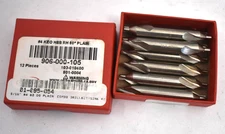 Lot o f 8 #4 KEO HSS RH 60° Plain Combo Drill Countersinks 5/16" 906-000-105