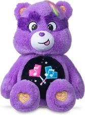 Care Bears 14" Medium Plush Rock Theme Share Bear Plush (Eco Friendly) New Toy