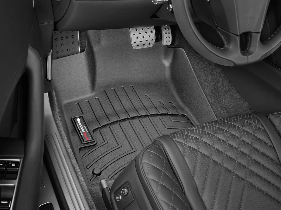 Alfombrillas personalizadas WeatherTech FloorLiner para 4413191 - 1ª fila negras Foto 2 de 4