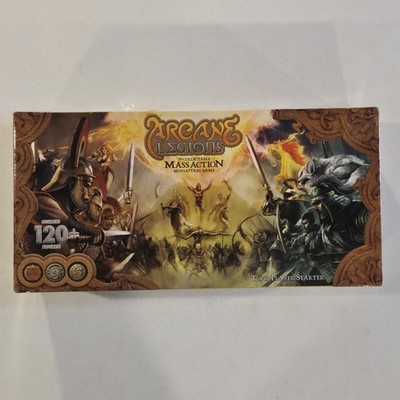 Arcane Legions - Two-Player Starter Set - MINIATURES + PIECES SEALED & UNPUNCHED