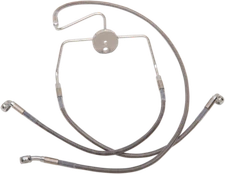 Drag Extended Stainless Steel Front Brake Line Kit 1741-2637