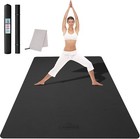 Large Yoga Mat 183 x 114cm 6mm Thick Extra Wide Workout Mat for Men and Women