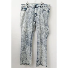 VTG DG2 By Diane Gilman Women's 80's Acid Wash Bootcut Jeans 18W