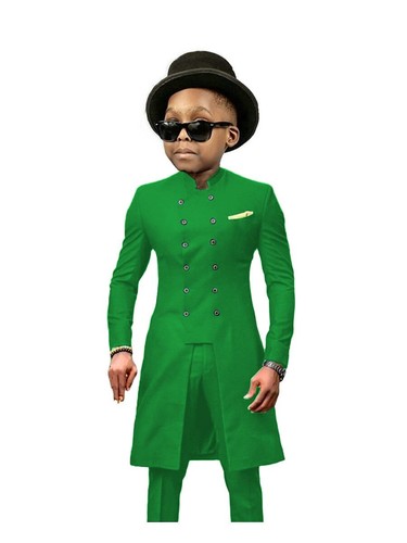 2 Piece Suit Formal Party Jacket Customized Roupa Pra Menino Trajes Para - Picture 20 of 32